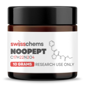 Noopept powder is a potent nootropic supplement designed to enhance cognitive function, memory, and focus by offering a customizable dosage option.